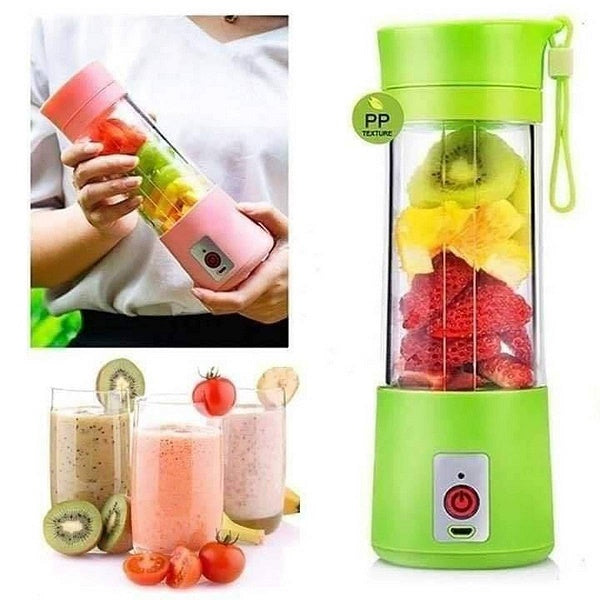 Mini Portable USB Juicer Blender 6 Blade