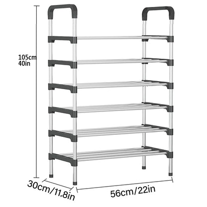 7&8 Layers Shoe Rack Steel - High Quality