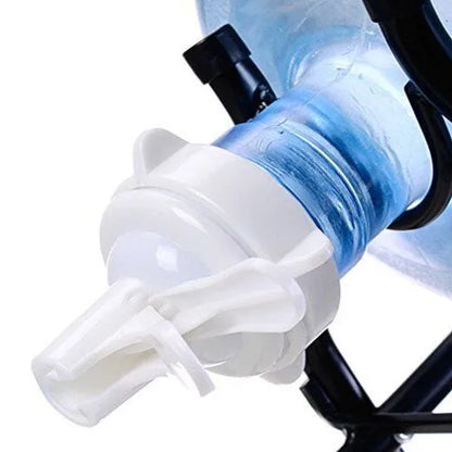 DISPENSER BOTTLE STAND with NOZZLE TAP