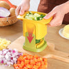 Hand Pressure Vegetable Cutter 2-in-1