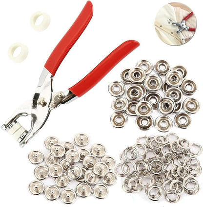 Press Tool for Sewing and Crafting, Leather Snaps Buttons