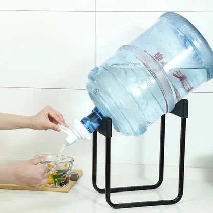 DISPENSER BOTTLE STAND with NOZZLE TAP