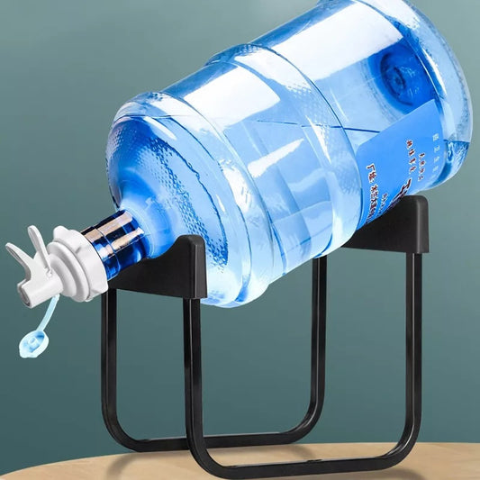 DISPENSER BOTTLE STAND with NOZZLE TAP