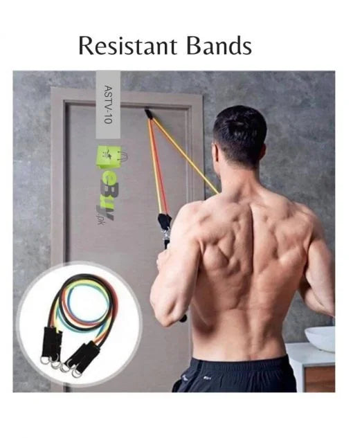 Power Resistance Bands For Home Workout Exercise