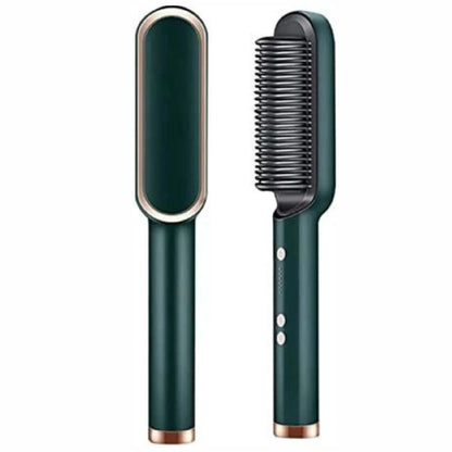 Hair Straightener Ceramic Heated Hair Brush