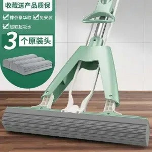 Sponge Mop With Adjustable Handle