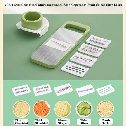 5 in 1 Multifunctional Manual Slicer