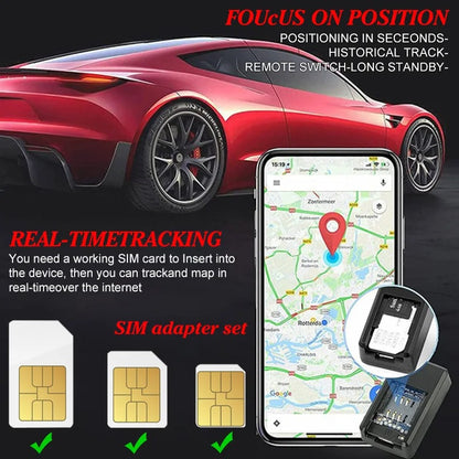 Magnetic GPS Tracking Device