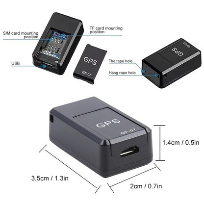 Magnetic GPS Tracking Device