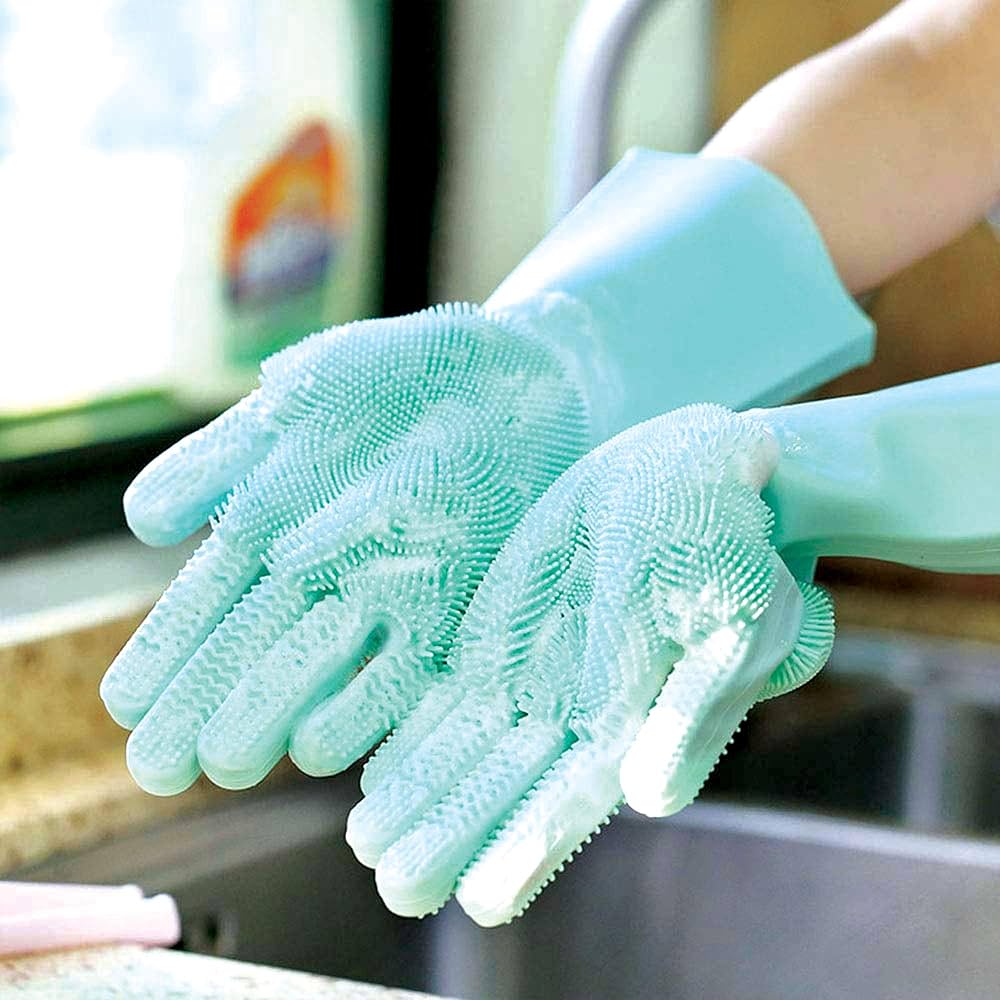 Silicone Kitchen Gloves (pair)