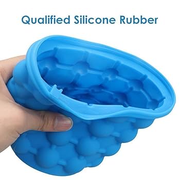 Silicone Ice Bucket, Ice Cube Genie