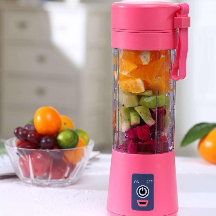 Mini Portable USB Juicer Blender 6 Blade