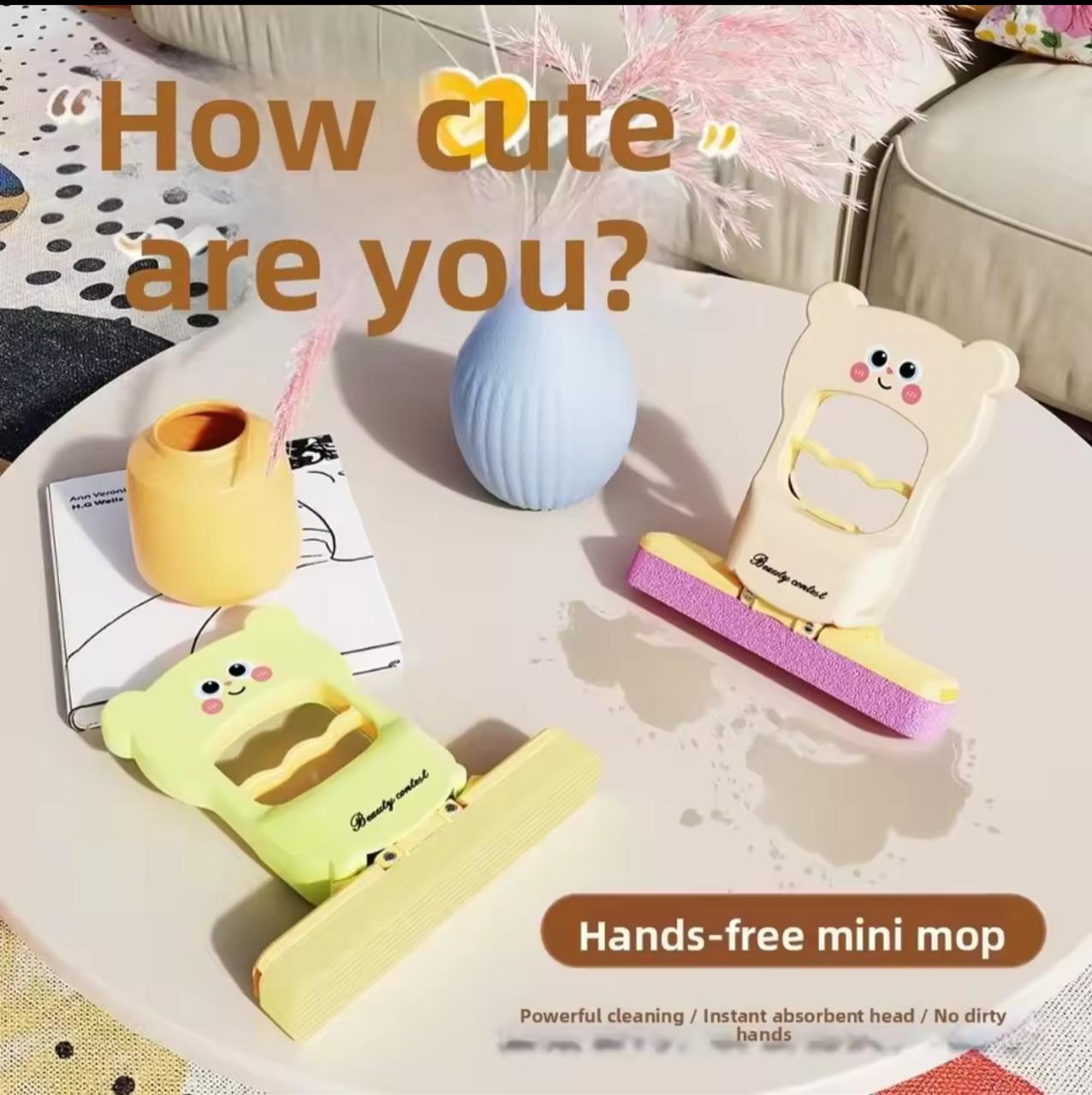 Portable Hand Free Mini Mop